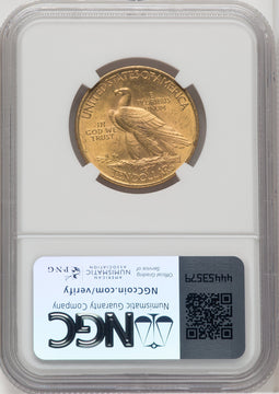 1911 $10 Indian Eagle NGC MS63 (571983013)