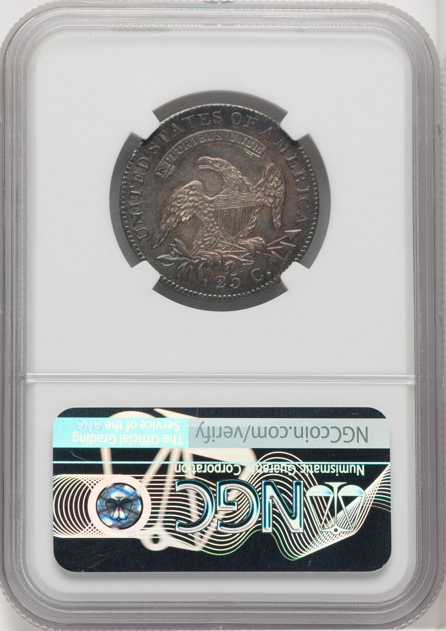 1821 25C Kenneth Bressett Red Book Bust Quarter NGC MS64