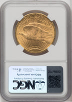1910 $20 Saint-Gaudens Double Eagle NGC MS63 (571958083)