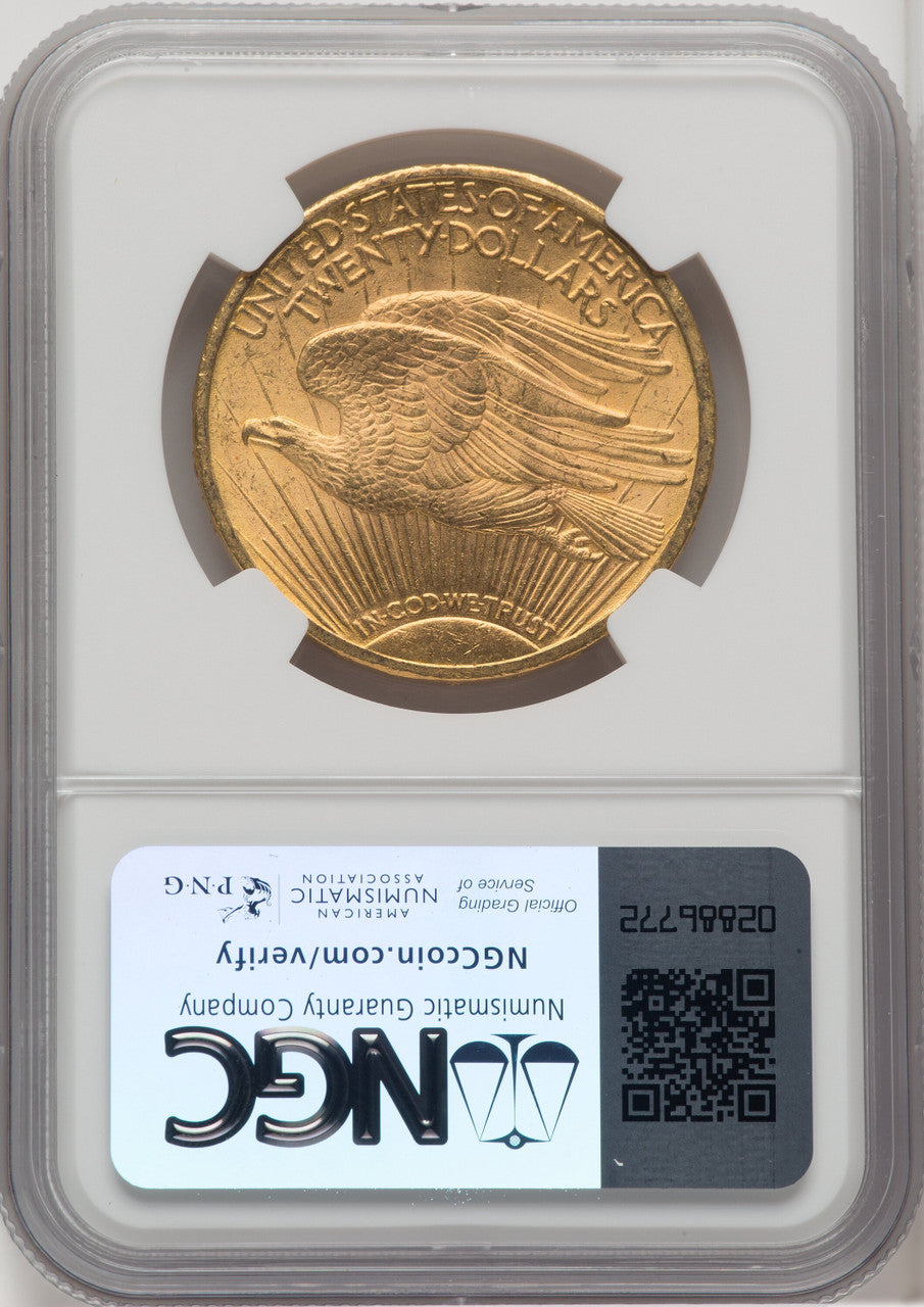 1910 $20 Saint-Gaudens Double Eagle NGC MS63 (571958083)