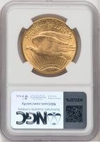 1913-D $20 Saint-Gaudens Double Eagle NGC MS62 (505344001)