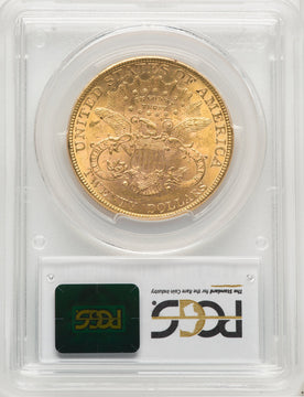 1889 $20 Liberty Double Eagle PCGS MS63