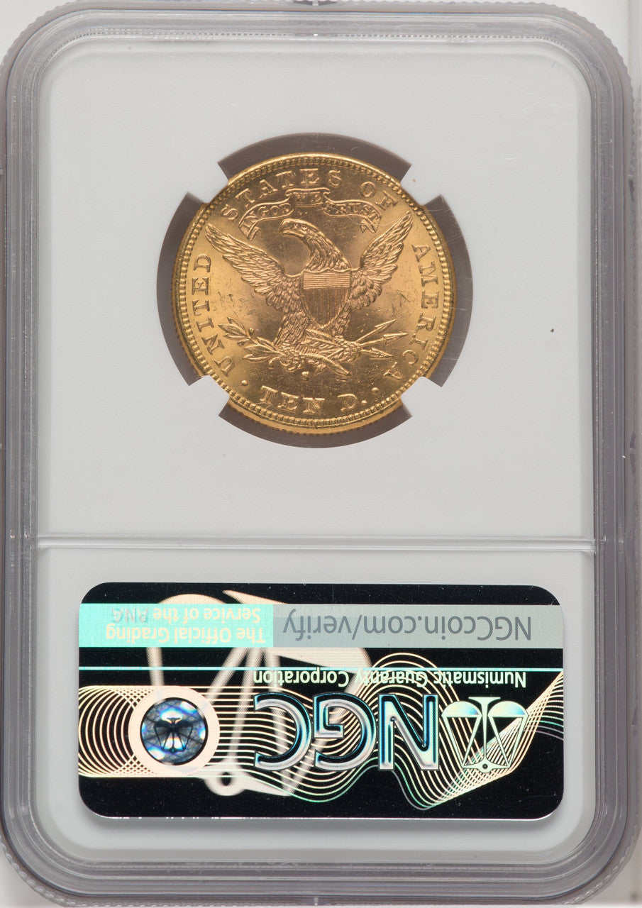 1889-S $10 Liberty Eagle NGC MS65 | LCR Coin