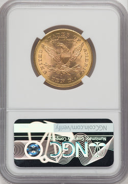 1880-S $10 Liberty Eagle NGC MS65