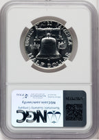 1955 50C Mike Castle Franklin Series Proof Franklin Half Dollar NGC PR69