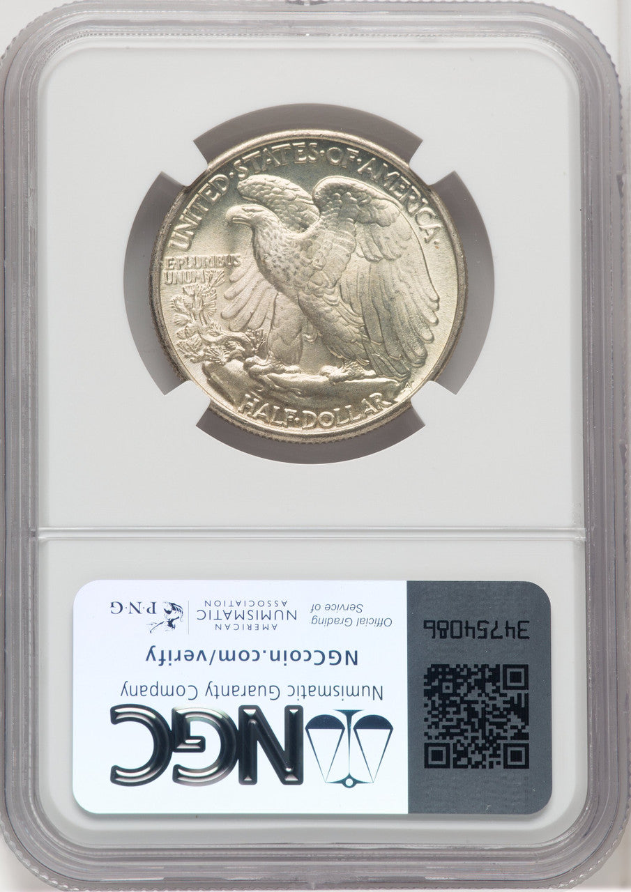 1941 50C Walking Liberty Half Dollar NGC MS67 (768260006)