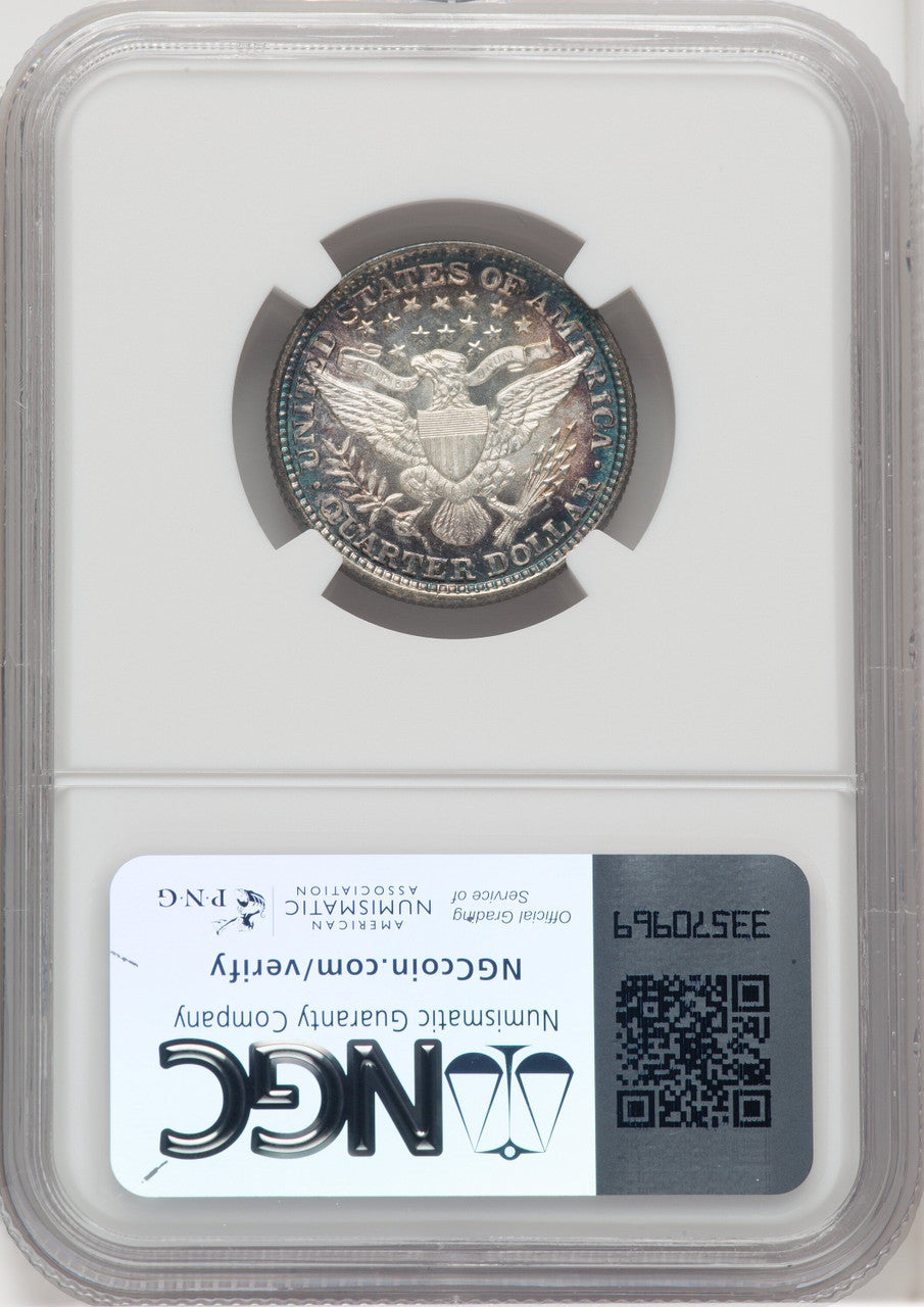 1892 25C Barber Quarter NGC MS66
