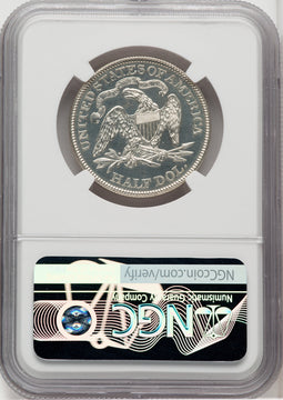1873 50C Arrows CA Proof Seated Half Dollar NGC PR64