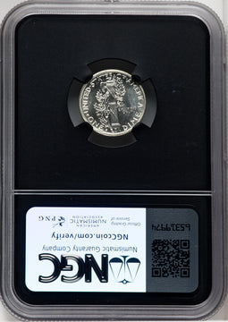 1940-S 10C FB Mike Castle Blk Core Franklin Series Mercury Dime NGC MS67