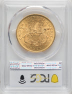 1873 $20 OPEN 3 Liberty Double Eagle PCGS MS62 (173987285)