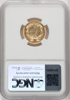 1866 $3 Three Dollar Gold Pieces NGC MS61