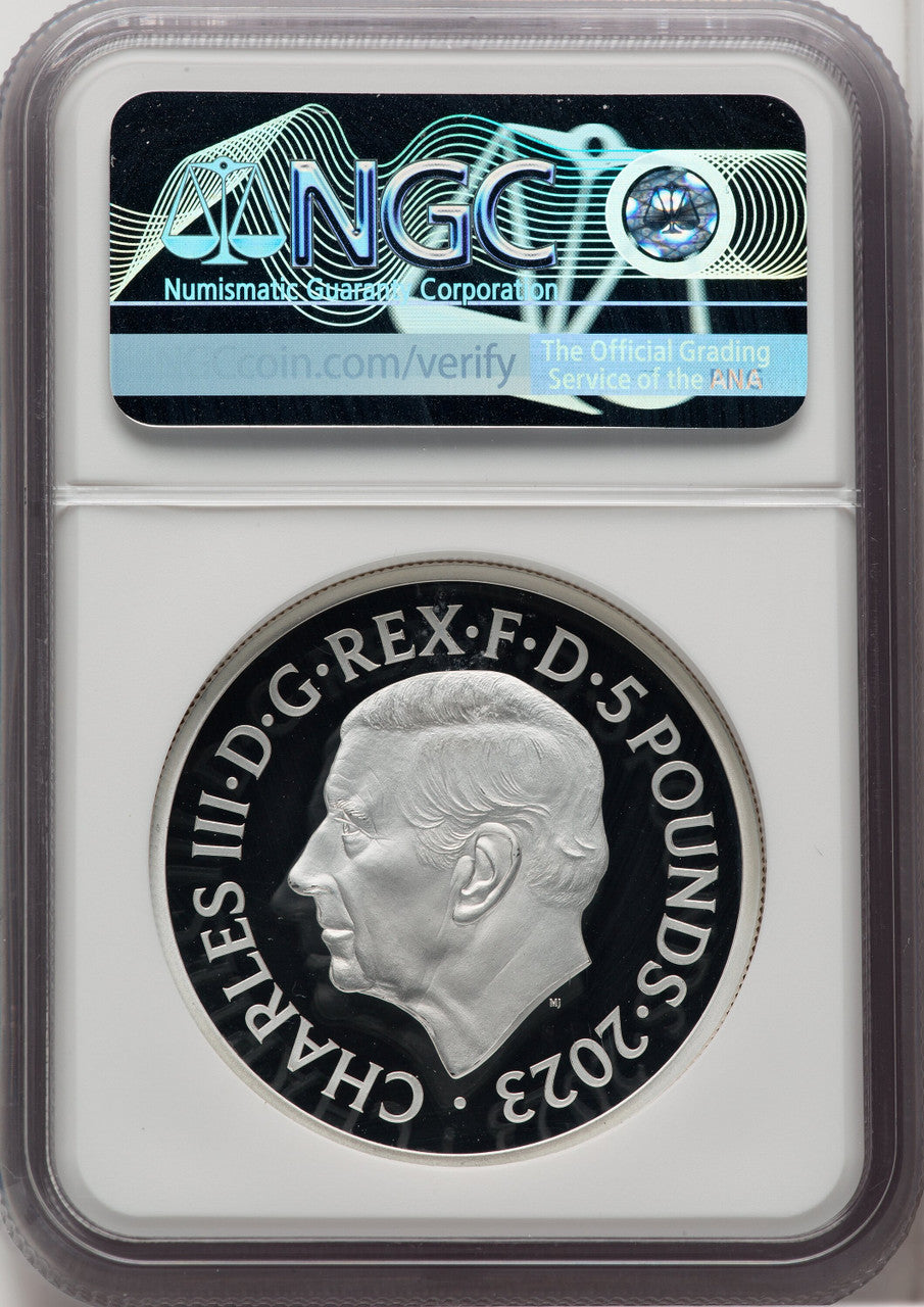 2023 2oz G.Britain Morgan Le Fay Silver Coin NGC PF70UCAM