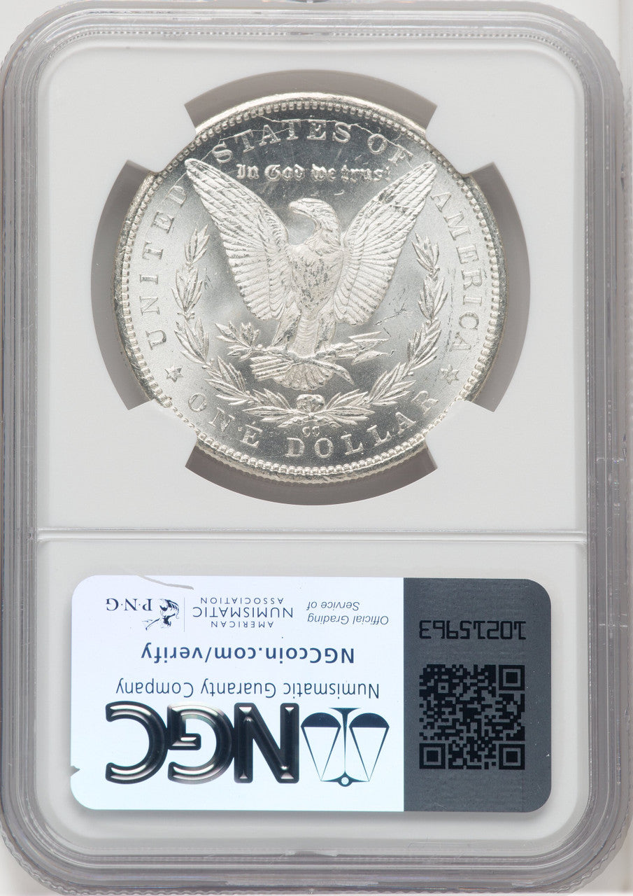 1884-CC $1 Morgan Dollar NGC MS66+ (768118008)