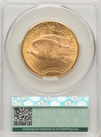 1925 $20 Saint-Gaudens Double Eagle CACG MS63