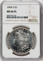 1904-O $1 PL Morgan Dollar NGC MS66