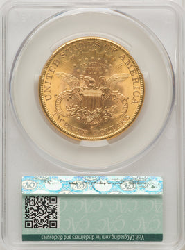 1898-S $20 Liberty Double Eagle CACG MS64
