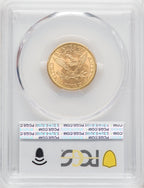 1908 $5 Liberty Liberty Half Eagle PCGS MS65+