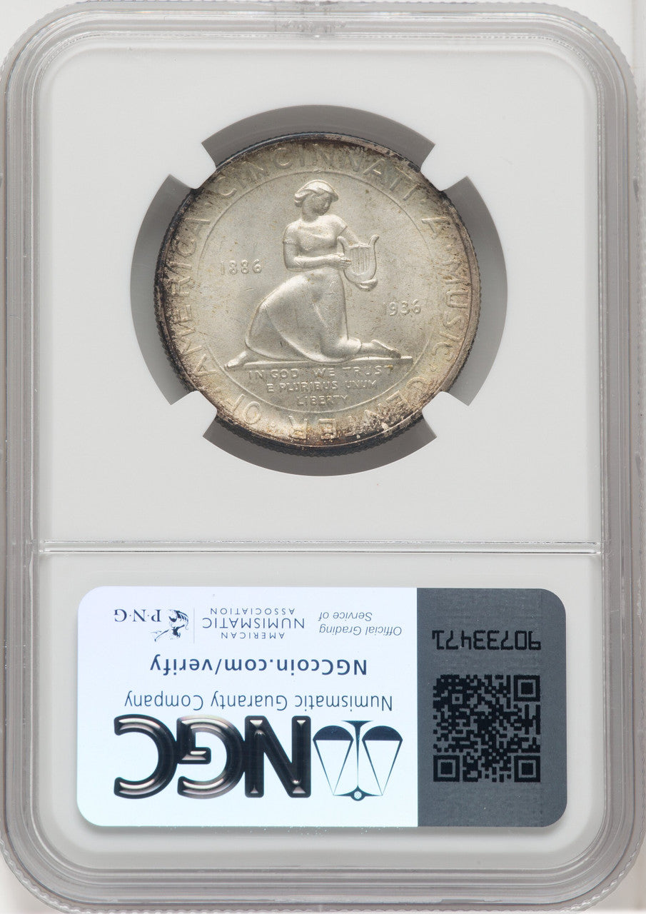 1936 50C Cincinnati Commemorative Silver NGC MS67 (768009003)