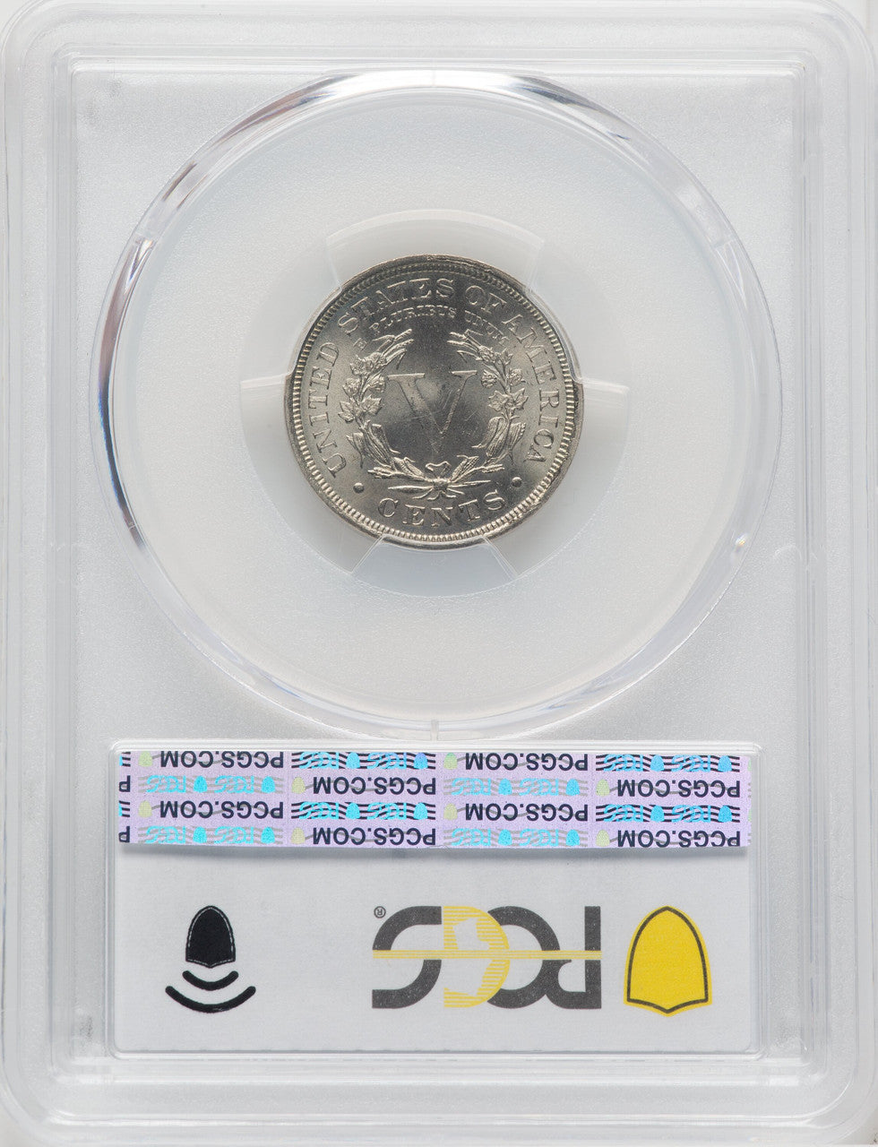 1903 5C Blue Gradient Liberty Nickel PCGS MS67