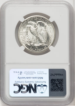 1944-D 50C Walking Liberty Half Dollar NGC MS67+ (762418031)