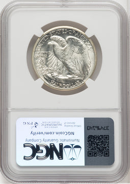 1944-D 50C Walking Liberty Half Dollar NGC MS67+