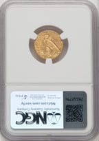 1908 $2.50 Indian Quarter Eagle NGC MS62