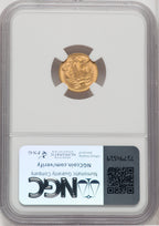 1888 G$1 Gold Dollar NGC MS66