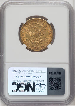 1891-CC $10 Liberty Eagle NGC AU53