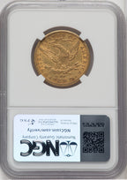 1891-CC $10 Liberty Eagle NGC AU53