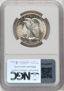 1941-S 50C Walking Liberty Half Dollar NGC MS66+ (518894076)