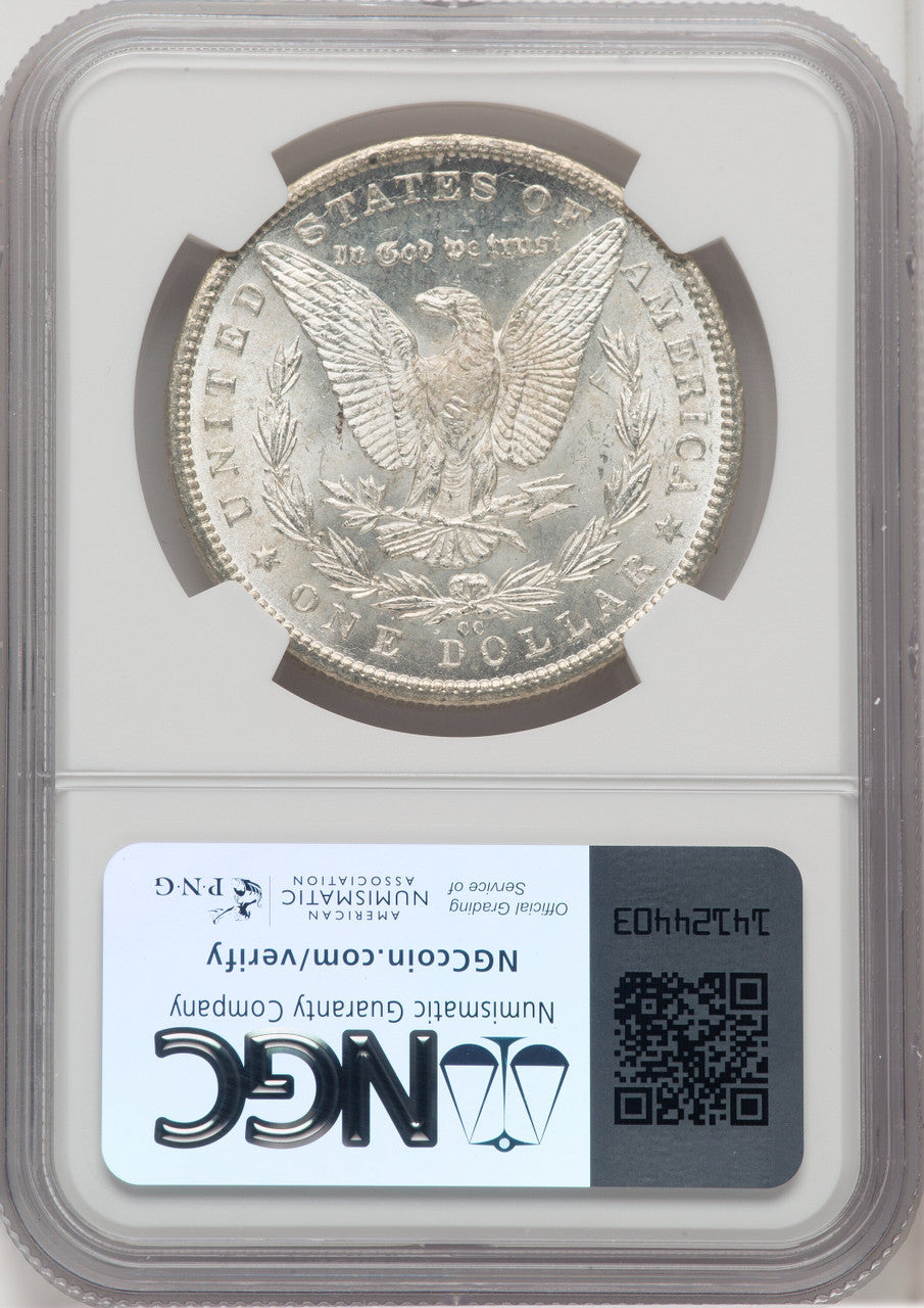 1893-CC Morgan Dollar NGC MS63