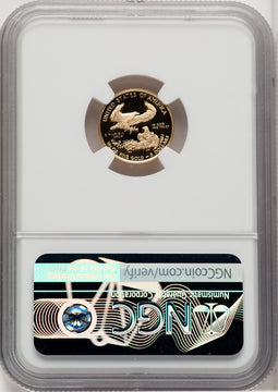 2021-W $5 Tenth Ounce Gold Eagle Type One NGC PF70