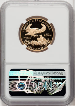 2021-W G$25 Half Ounce Gold Eagle Type One NGC PF70