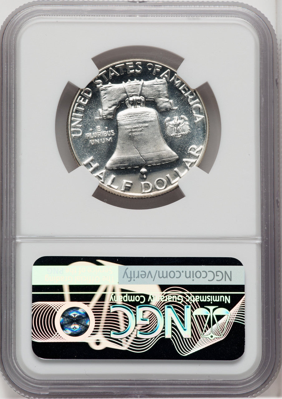 1950 50C Mike Castle Franklin Series Proof Franklin Half Dollar NGC PR66
