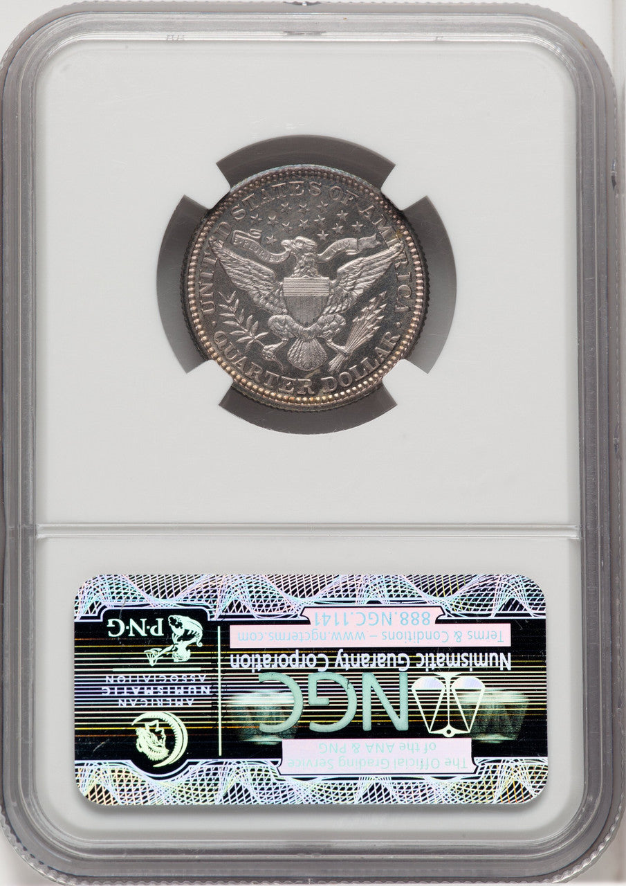 1901 25C CA Proof Barber Quarter NGC PR67 (768584004)