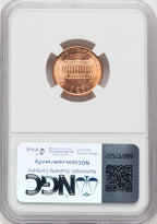 1995 1C DBL DIE RD Lincoln Cent NGC MS69 (768553004)