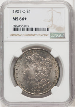 1901-O Morgan Dollar NGC MS66+