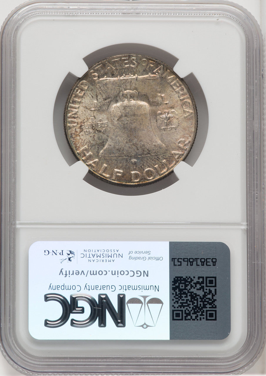 1953 50C FL Franklin Half Dollar NGC MS66