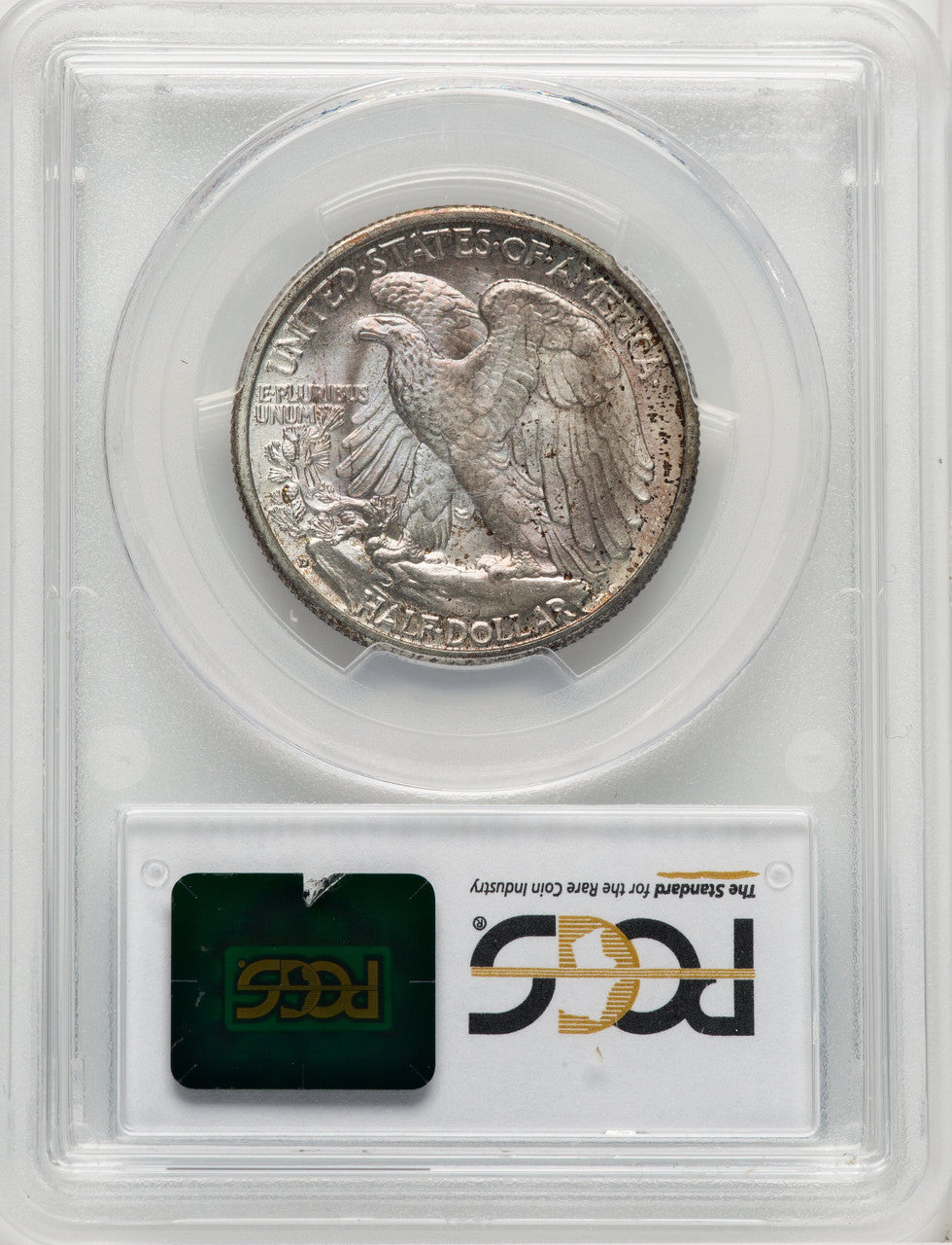 1935-D 50C CAC Walking Liberty Half Dollar PCGS MS65