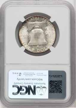 1949-S 50C FL Franklin Half Dollar NGC MS67 (506231013)
