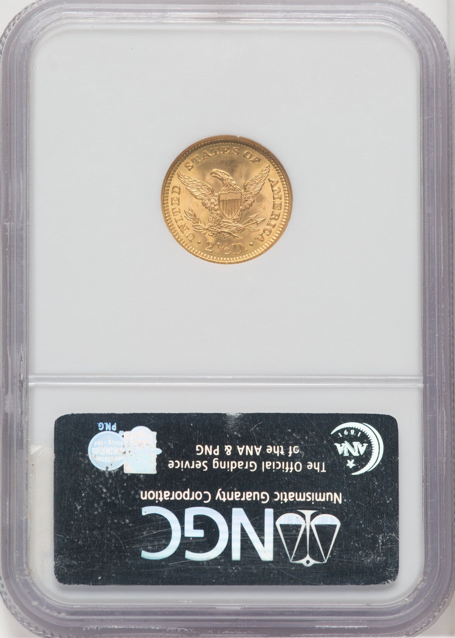 1907 $2.50 Liberty Quarter Eagle NGC MS67 (768602053)