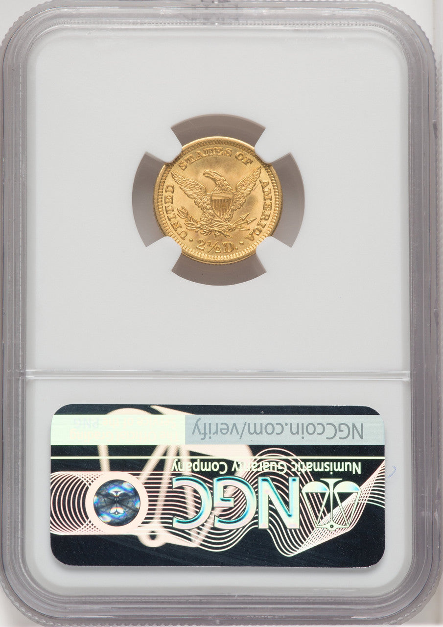 1904 $2.50 Liberty Quarter Eagle NGC MS67 (768602051)