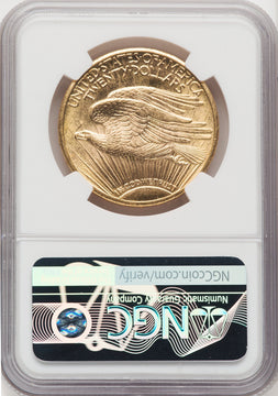 1924 $20 Saint Saint-Gaudens Double Eagle NGC MS66+ (768602035)