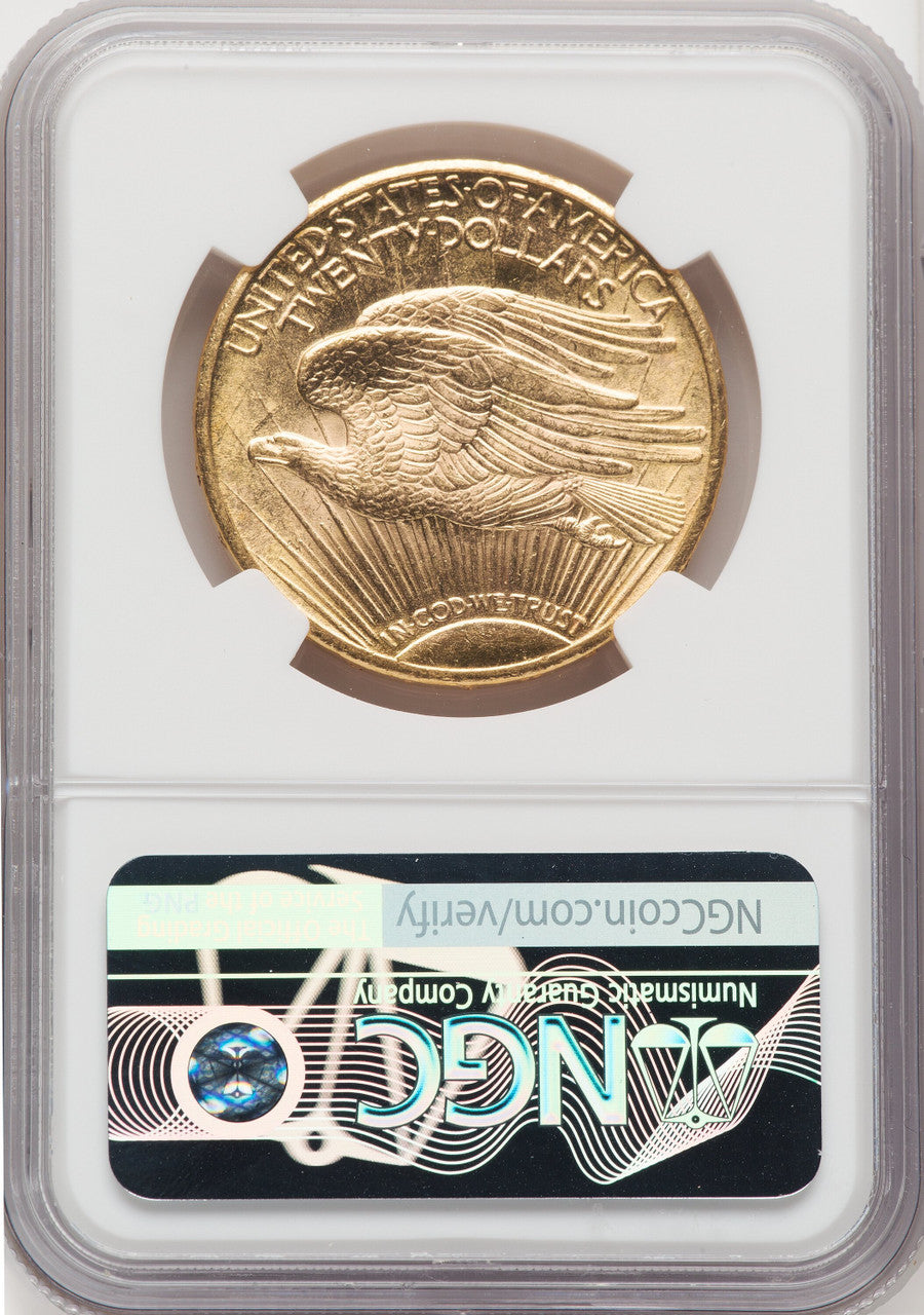 1924 $20 Saint Saint-Gaudens Double Eagle NGC MS66+ (768602035)