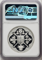 2023 2oz King Charles III Coronation Silver Coin NGC PF70
