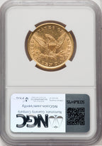 1853 $10 Liberty Eagle NGC MS61