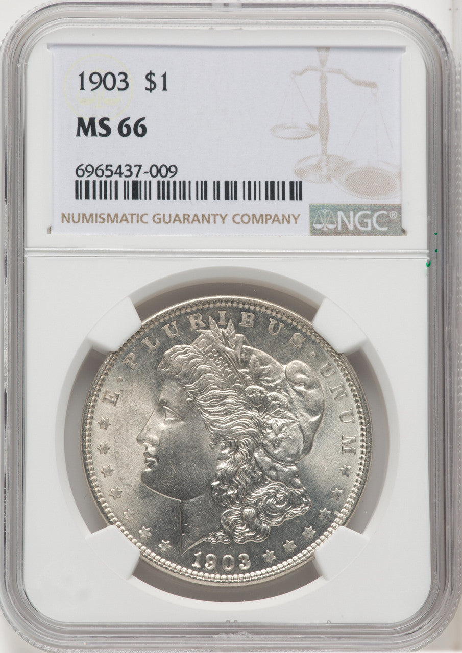 1903 $1 Morgan Dollar NGC MS66 (768613002)