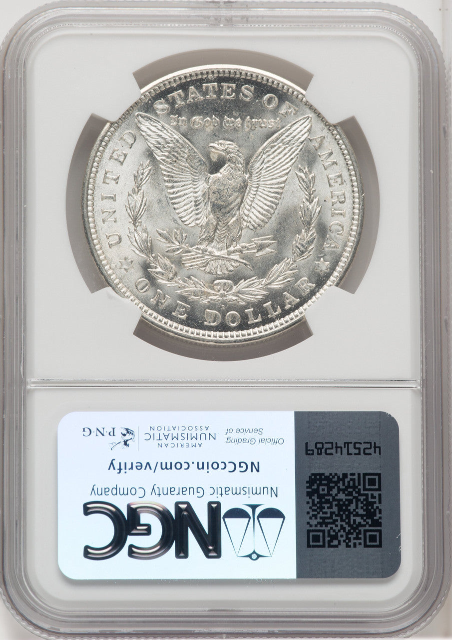 1921-D $1 Morgan Dollar NGC MS66 (768613005)