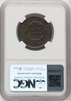 1810 1C BN Large Cent NGC VF35