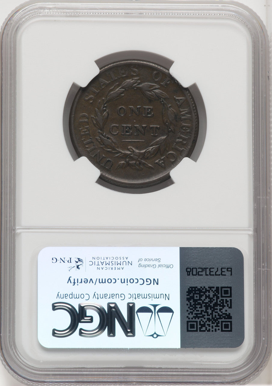 1810 1C BN Large Cent NGC VF35